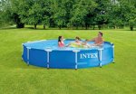 Intex 12ft X 30in Metal Frame Pool Set New
