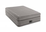 Intex 20in Queen Dura-Beam Prime Comfort Elevated Airbed with Internal Pump (2019) New