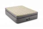 Intex 20in Queen Dura-Beam Prime Comfort Elevated Airbed with Internal Pump New