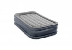 Intex 16.5in Twin Dura-Beam Deluxe Pillow Rest Raised Airbed with Internal Pump New