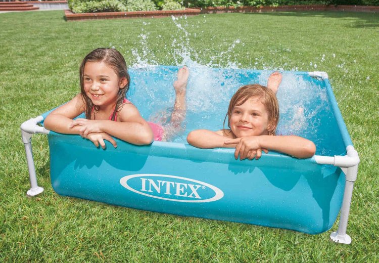 Intex 48in X 48in X 12in Mini Frame Pool New