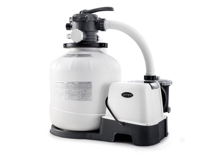 Intex Krystal Clear Sand Filter Pump & Saltwater System CG-26679, 110-120V with GFCI New