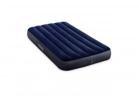 Intex 10in Twin Dura-Beam Classic Downy Airbed New