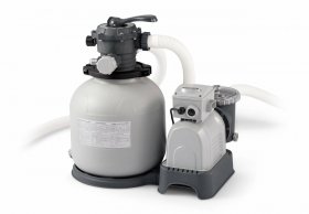 Intex 2800 Gph Krystal Clear Sand Filter Pump, 110-120V with GFCI (2018) New