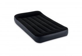 Intex 10in Twin Dura-Beam Pillow Rest Classic Airbed with Internal Pump New