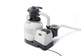 Intex 2100 Gph Krystal Clear Sand Filter Pump, 110-120V with GFCI New