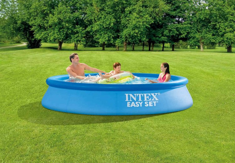 Intex 10ft X 24in Easy Set Pool Set New