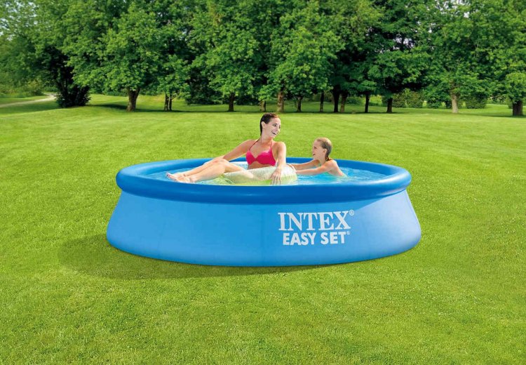 Intex 8ft X 24in Easy Set Pool Set New