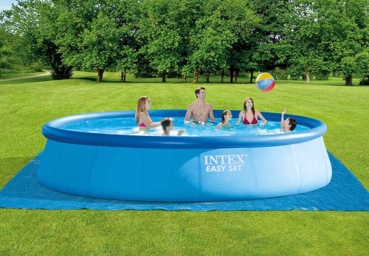 Intex 18ft X 48in Easy Set Pool Set New