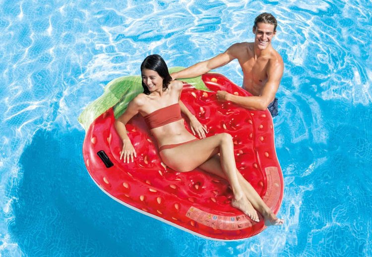 Intex Red Strawberry Island New