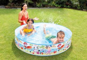 Intex 5ft X 10in Fun at the Beach Snapset Pool New
