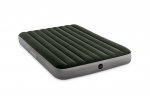 Intex 10in Queen Dura-Beam Downy Airbed with Built-in Foot Pump New