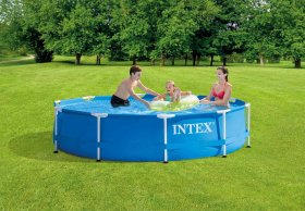 Intex 10ft X 30in Metal Frame Pool New