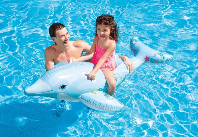 Intex Lil\' Dolphin Ride-On New